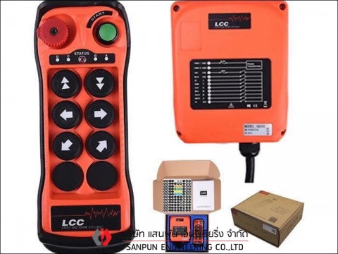 Telecrane remote control รุ่น F21-E1  6ปุม 1สปีด  Telecrane remote control รุ่น F21-E1  6ปุม 1สปีด